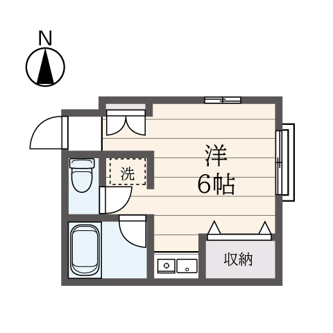 二面採光ＢＴ別【コーポ樹】