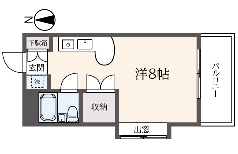 ☆ネット無料の洋室8帖物件☆【ハイツMY】