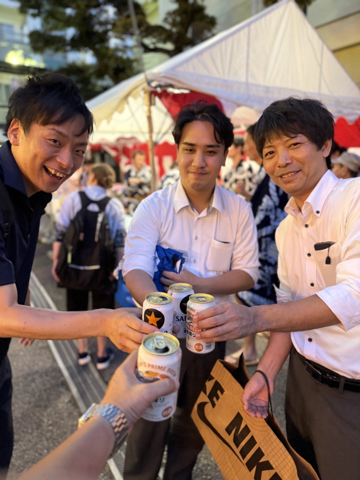 夏の風物詩♪盆踊りに参加しました☆