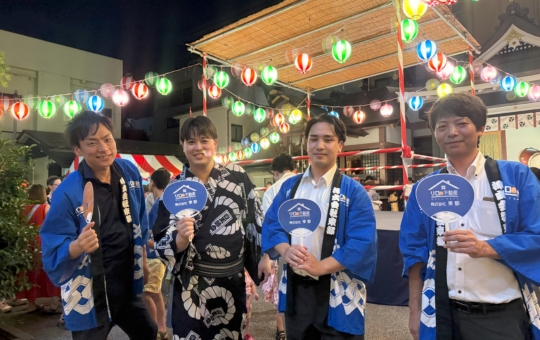 夏の風物詩♪盆踊りに参加しました☆