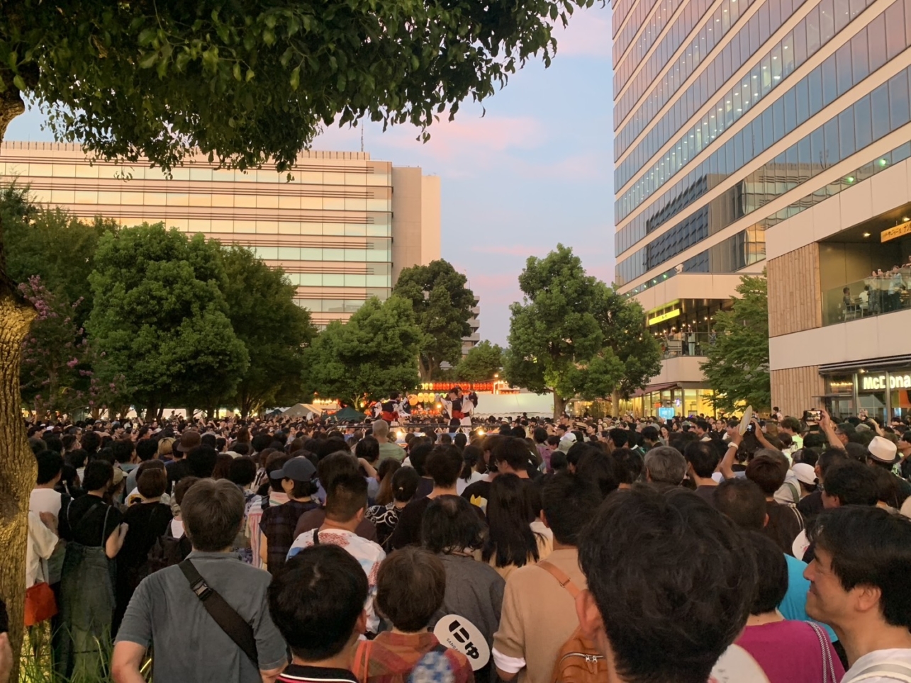 中野駅前大盆踊り大会☆