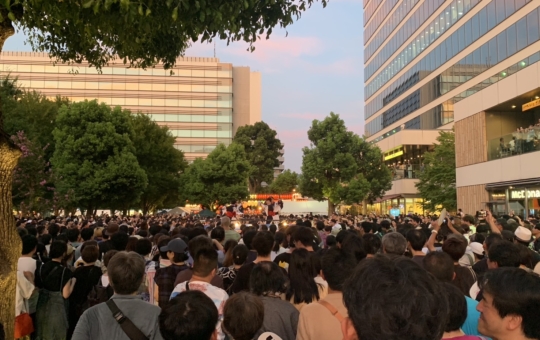 中野駅前大盆踊り大会☆