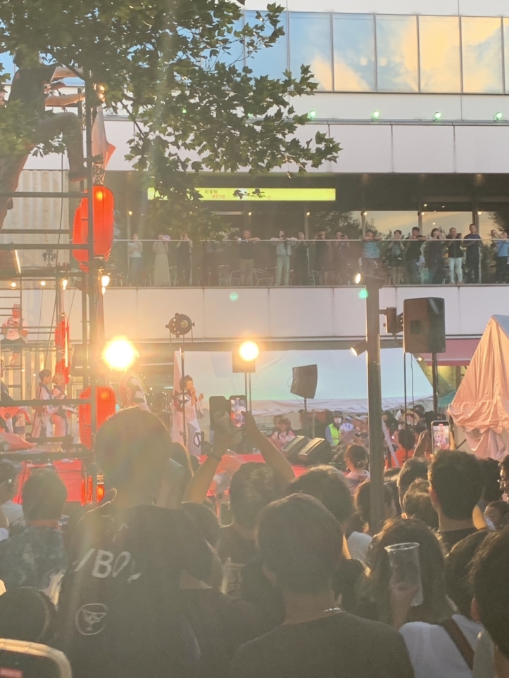 中野駅前大盆踊り大会☆