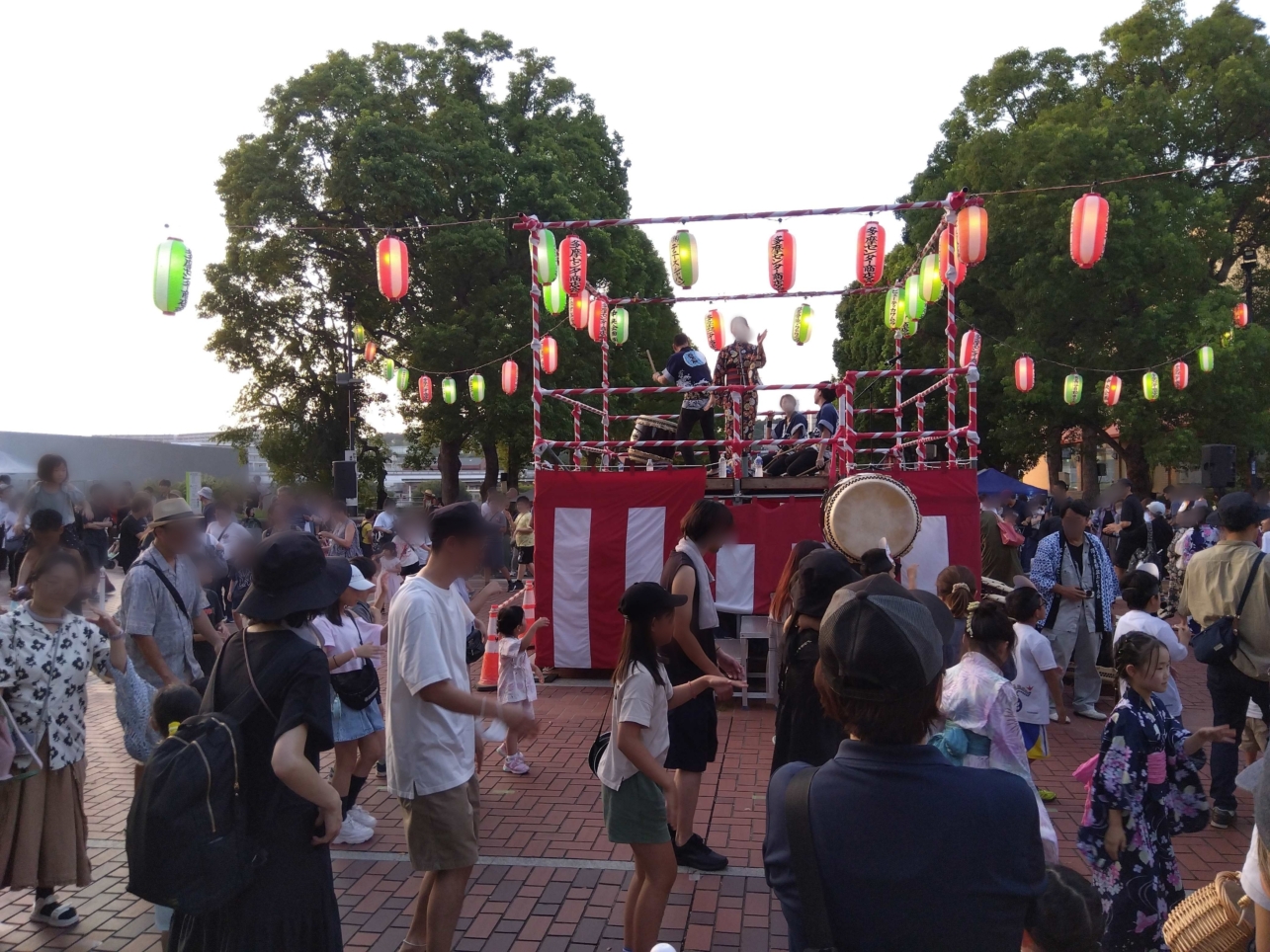 こども盆踊り！【多摩センター  パルテノン大通り】