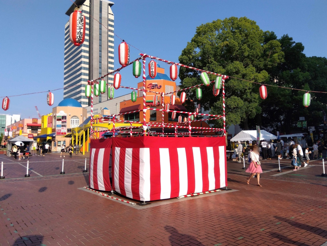 こども盆踊り！【多摩センター  パルテノン大通り】