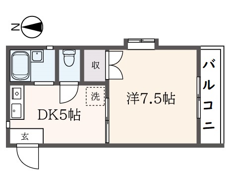 旭化成施工！最上階角部屋！【ドミール永福201】