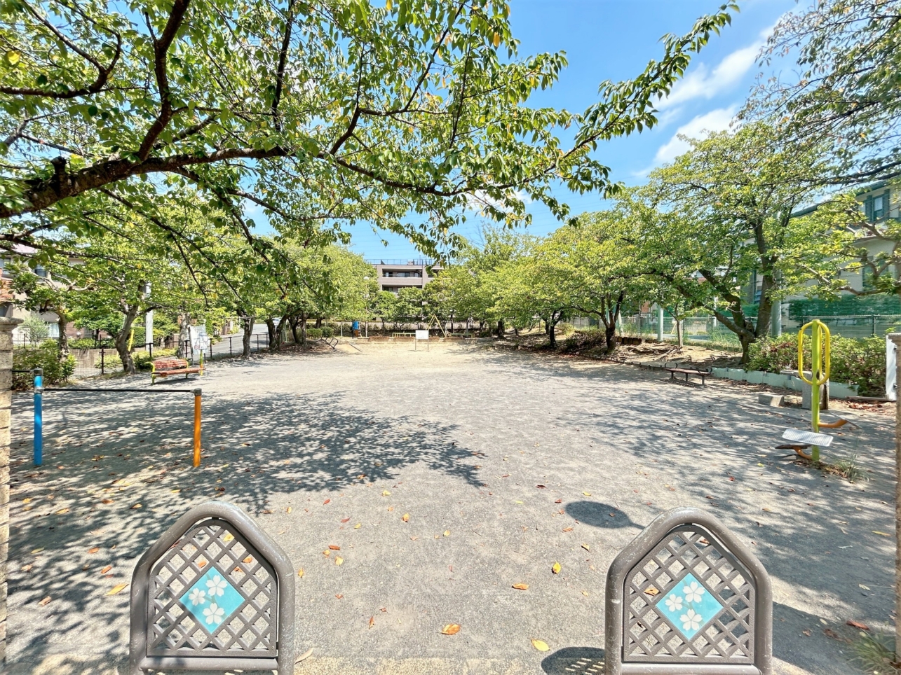 安心して遊べる！栗平東公園♪