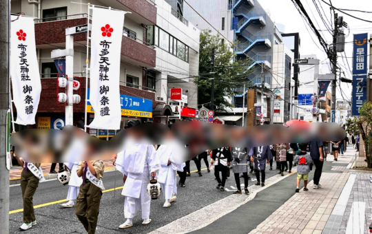布田天神社例大祭