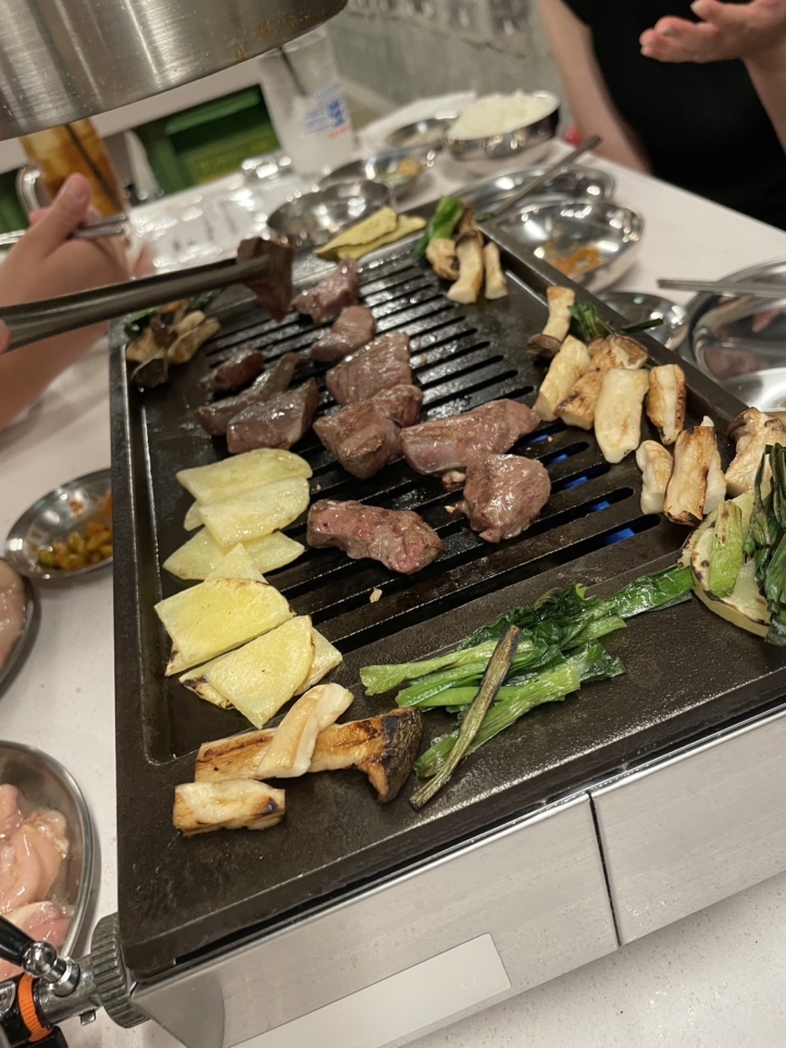 関内の本格韓国料理☆　ミリネヤンコプチャンです♪