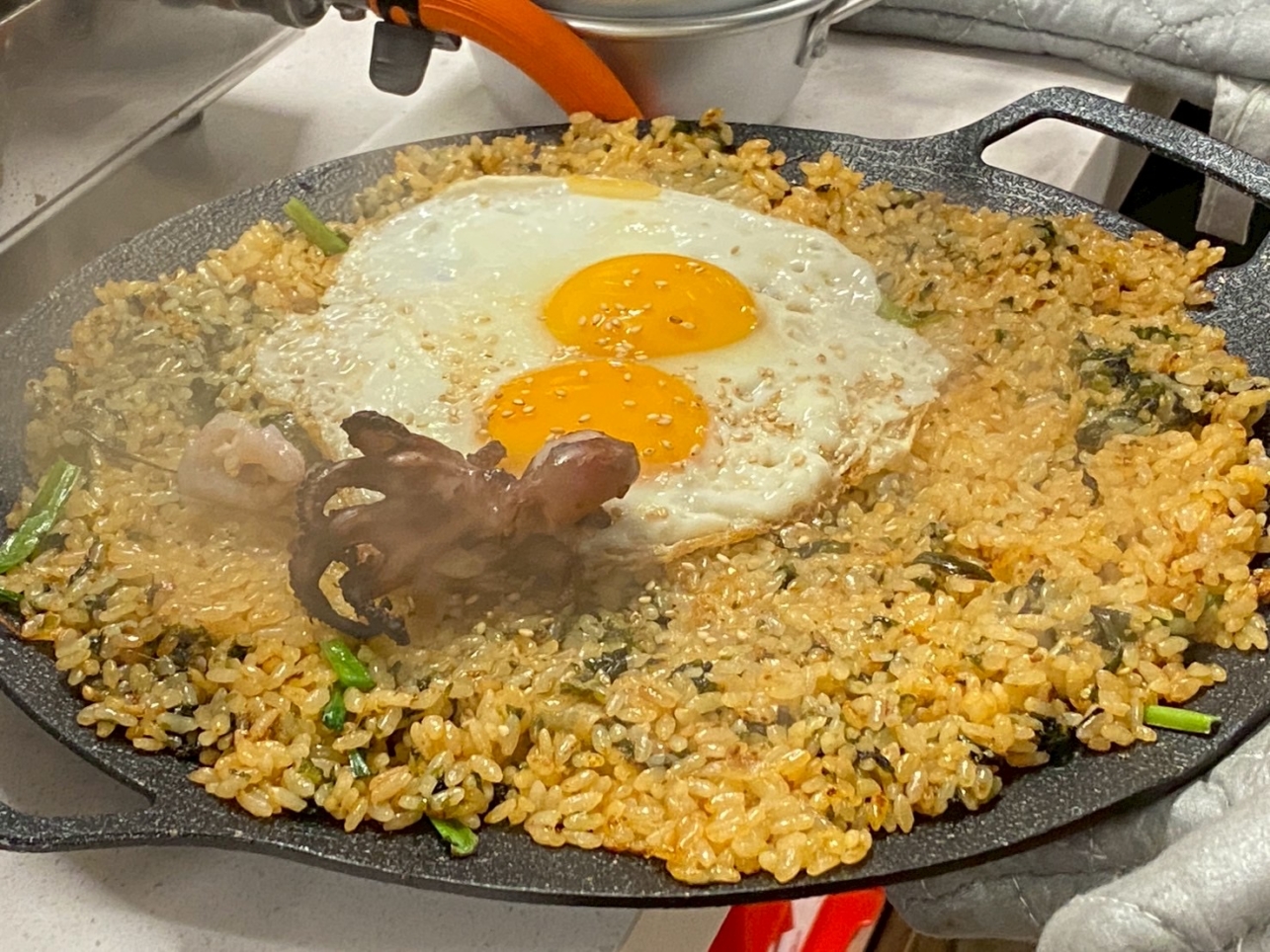 関内の本格韓国料理☆　ミリネヤンコプチャンです♪