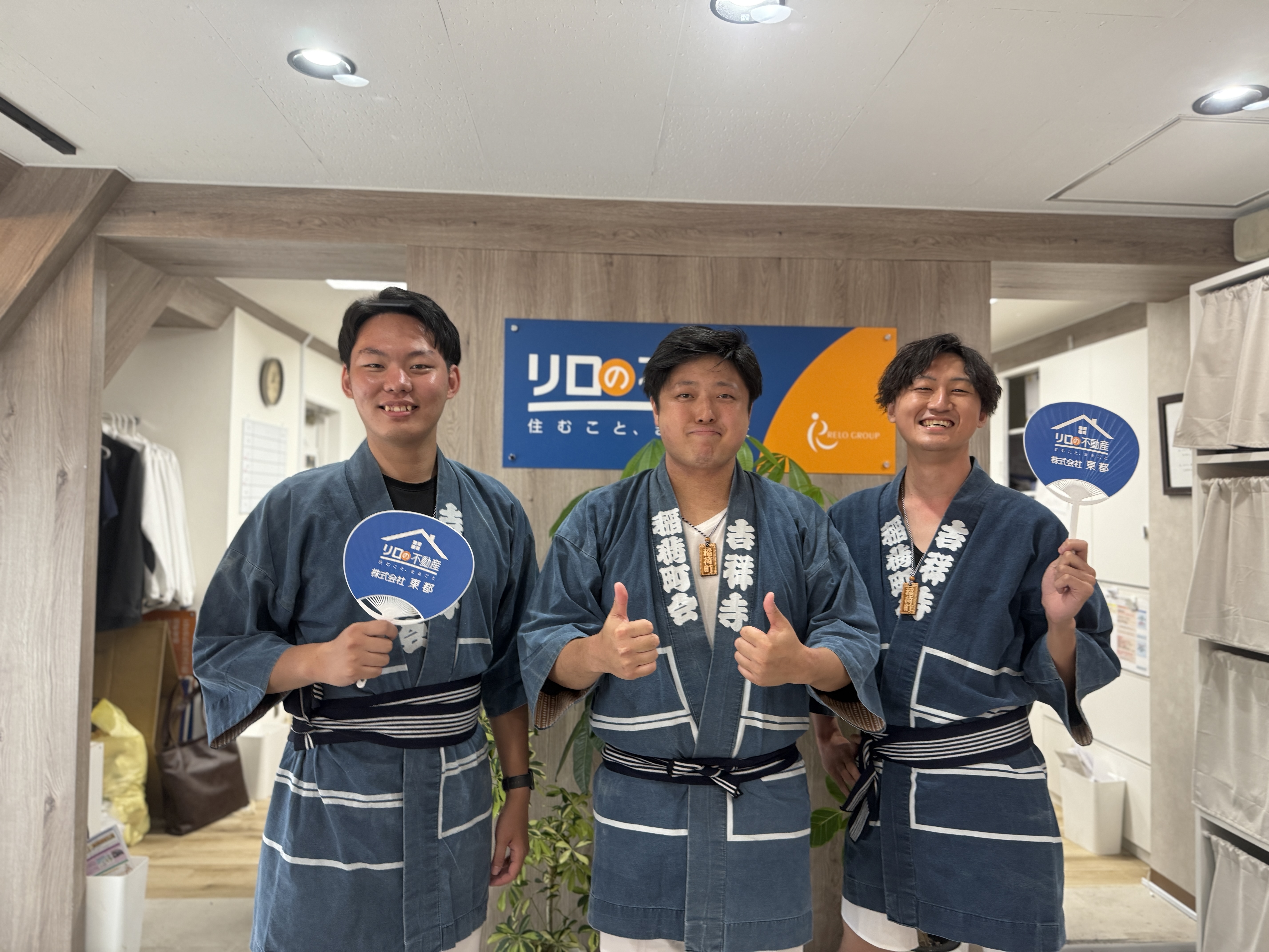 吉祥寺店メンバーがお神輿に参加！！