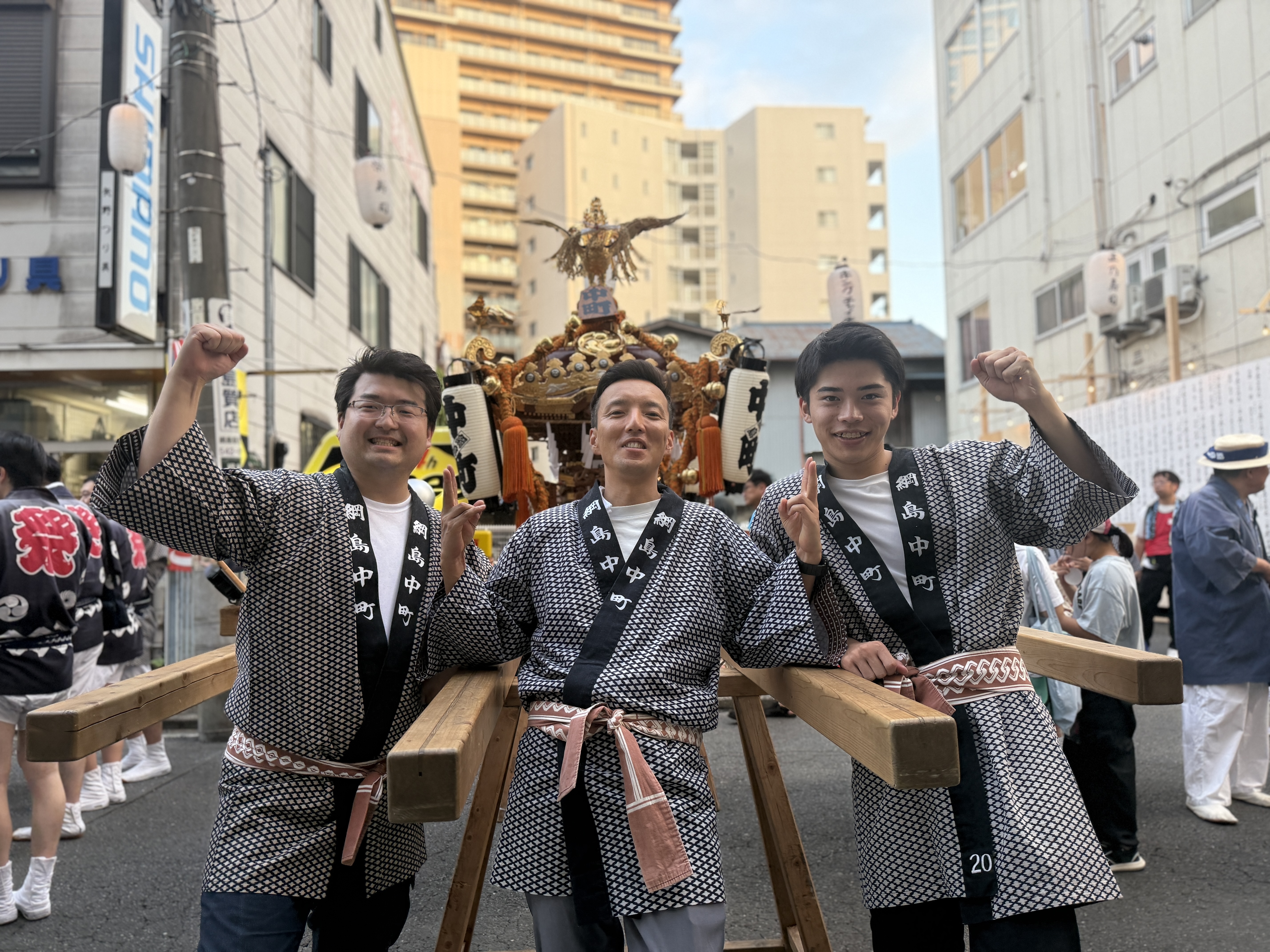 綱島店 諏訪神社御祭礼に参加、協賛させて頂きました！