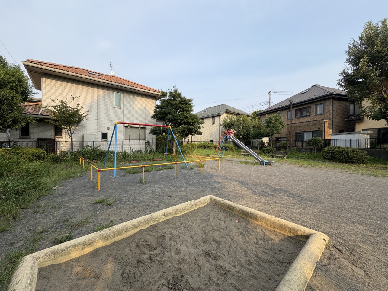 日野市児童遊園は日陰で遊べます♪