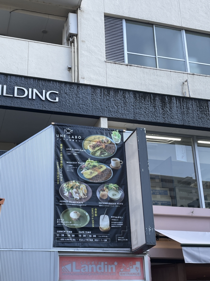 地元の野菜を使ったスパイス料理屋☆【UNE　LABO】