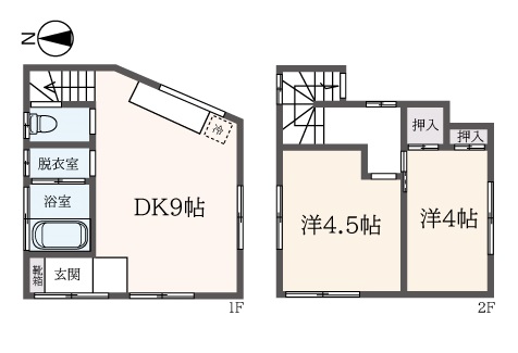 民泊も相談可能な大幅リノベ戸建【練馬区北町８丁目戸建】