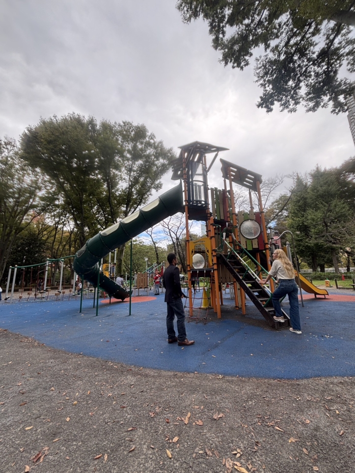 都会のど真ん中とは思えない【新宿中央公園】