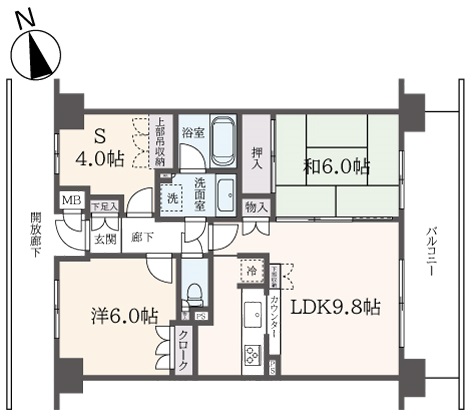 眺め良好！最上階ファミリー物件【相武台西パークホームズ】