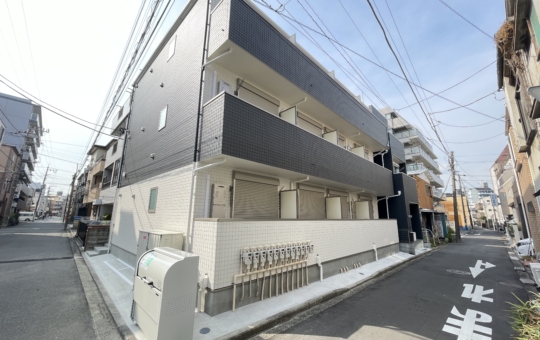 2025年２月完成の築浅1K【Ruhe蒔田　　市営地下鉄ブルーライン蒔田駅】