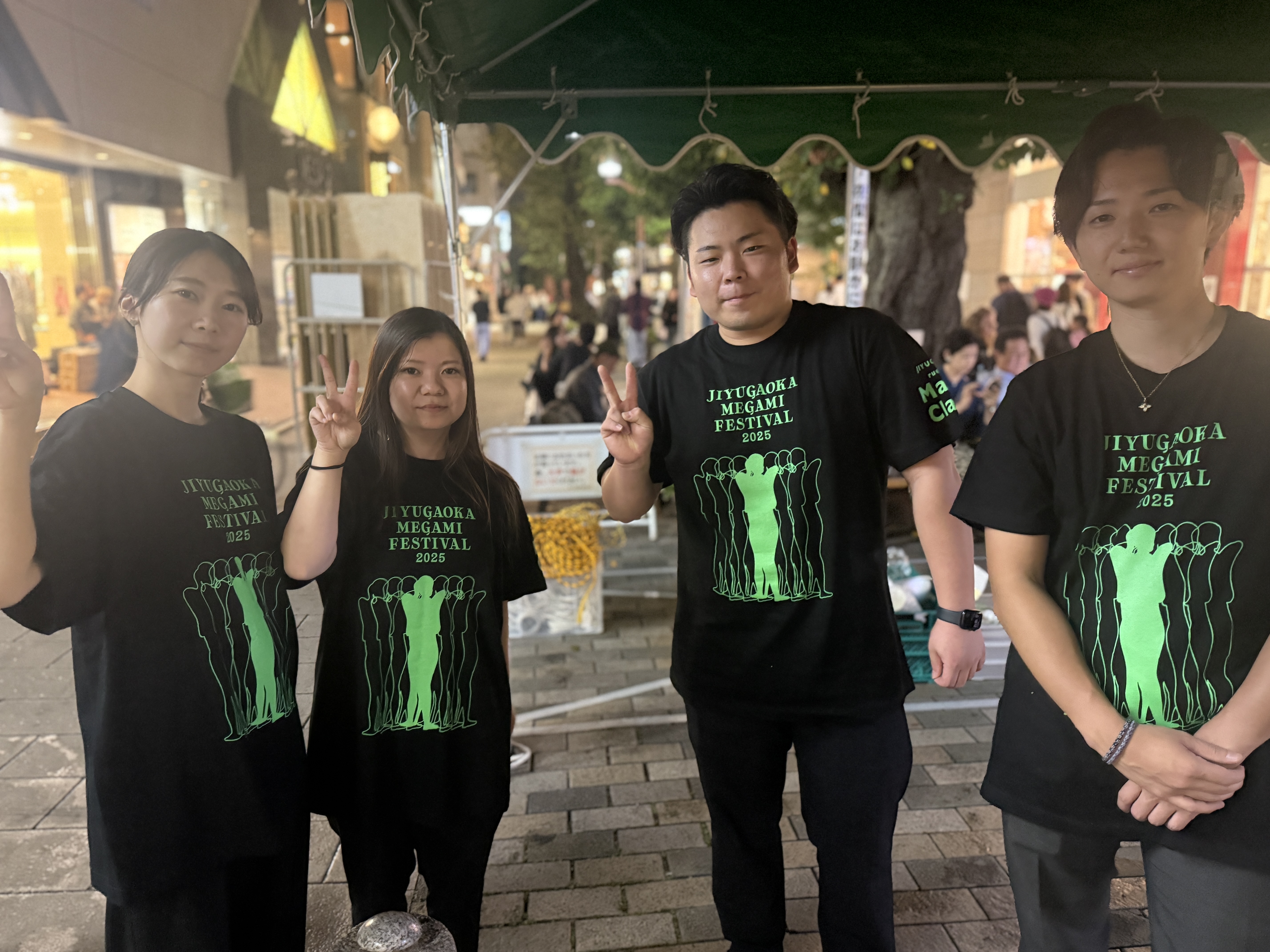 自由ヶ丘女神まつりに参加♬