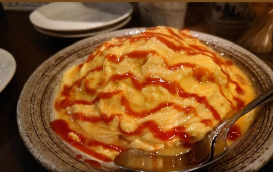 ☆居酒屋の濃厚オムライス☆【ミヤザキ商店　はなれ】