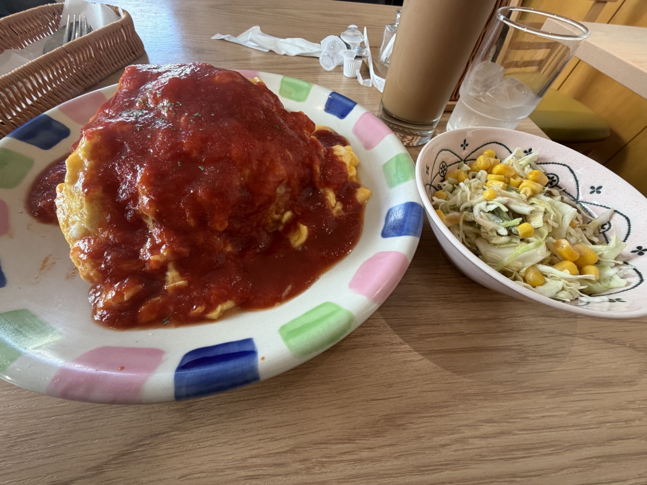 テレビにも取り上げられた！？【オムライスとスパゲッティ食堂　YOROZUYA】