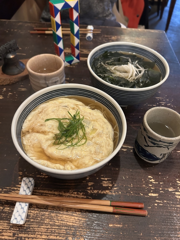 『お蕎麦のしらかめ』でほっと一息