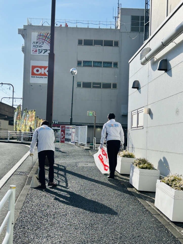 上大岡駅周辺の清掃活動をしました！