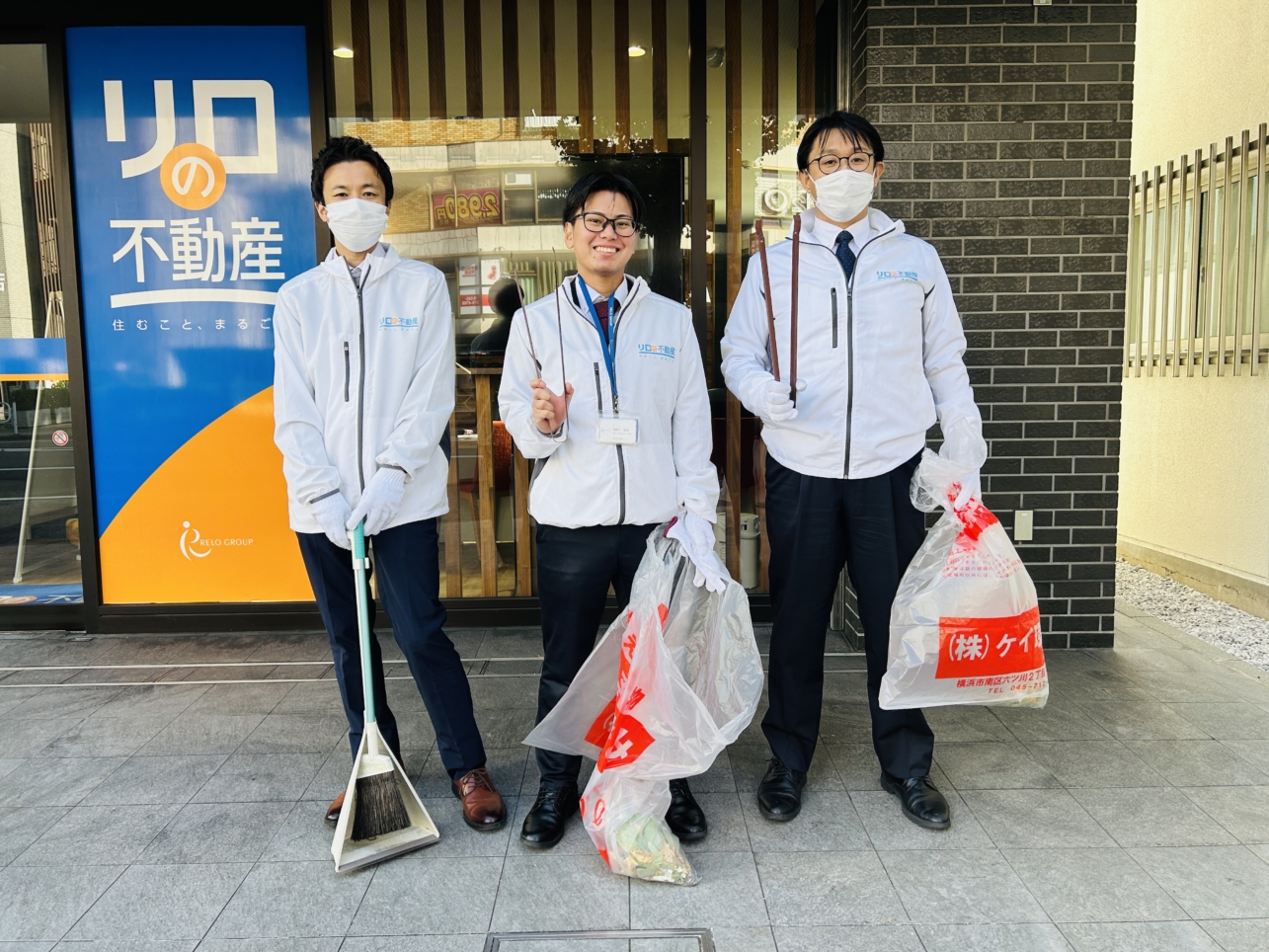 上大岡駅周辺の清掃活動をしました！