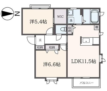 ファミリー向け2LDK・リノベ済敷0！礼0！【ベルヴェデーレ浜田山】