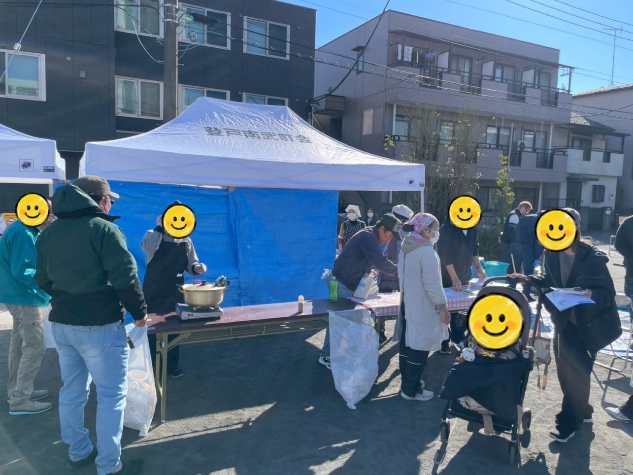 お餅つき☆【登戸３号街区公園】