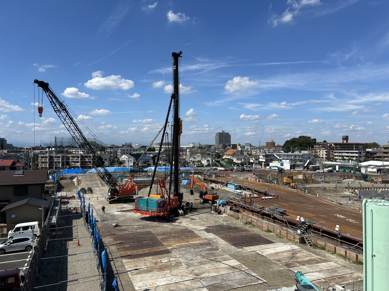 京王多摩川駅☆変身中