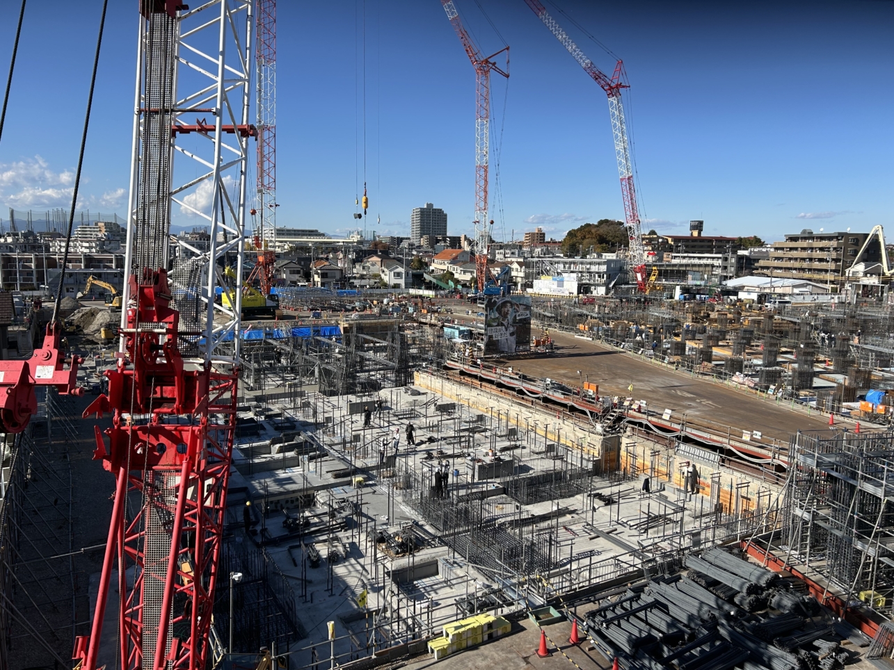 京王多摩川駅☆変身中
