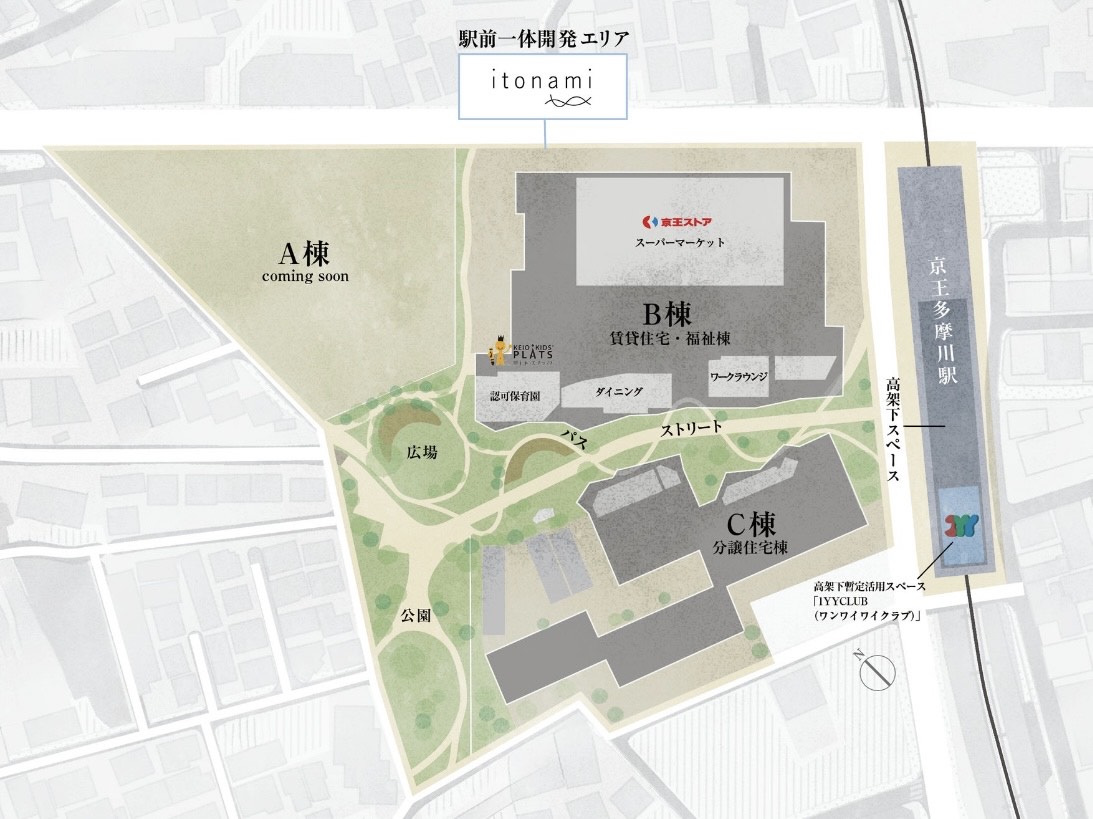 京王多摩川駅☆変身中