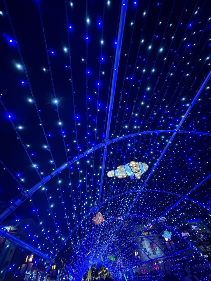 多摩センターのイルミネーションは来年1月12日までです！