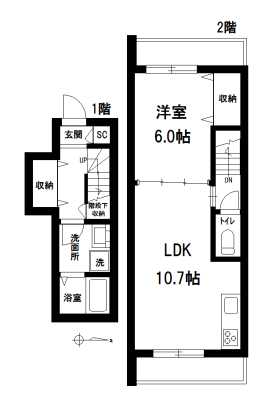 カップル・新婚さん向きの旭化成施工の築浅マンション♪（ウィステリア　イースト）