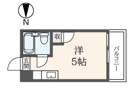 東都管理物件☆ザ・リバーハイツ３号室