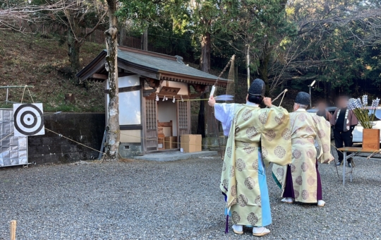 【稲田堤エリア】子之神社のお的祭！