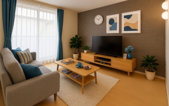 アクセントクロスってずるい(ブリッサ成城)