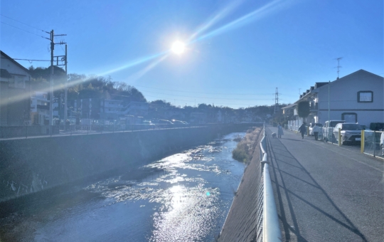 日常に寄り添う景色！鶴見川♪