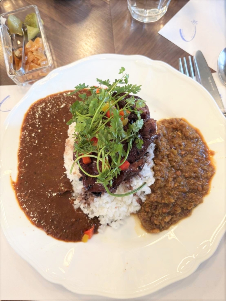 願いが叶う欧風カレー！Curry&herb Cherry blossom♪