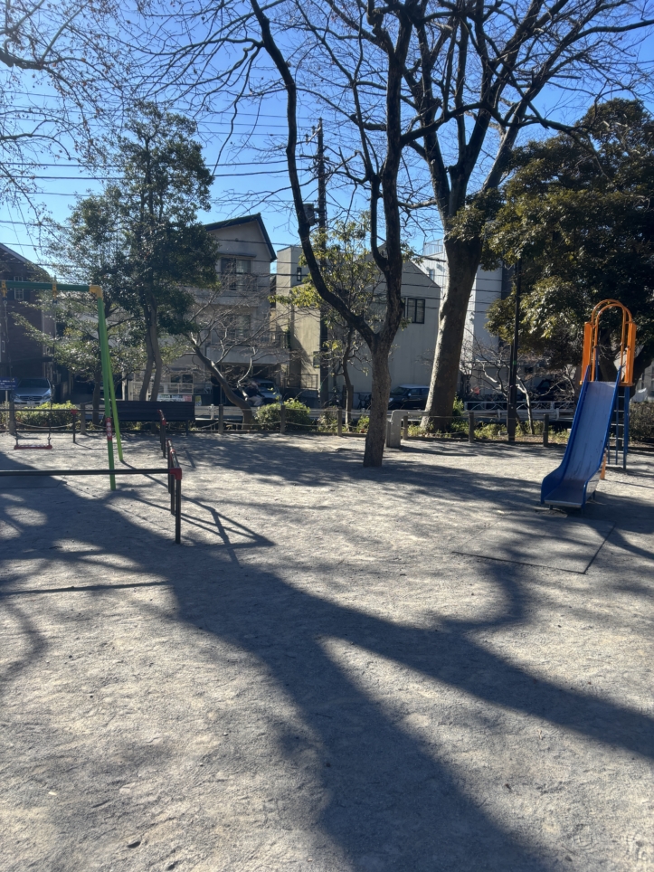 静かな場所です【世田谷区立岡本公園】