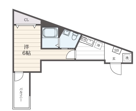 築浅アパート独立洗面台付！！（ソリッド東武練馬）