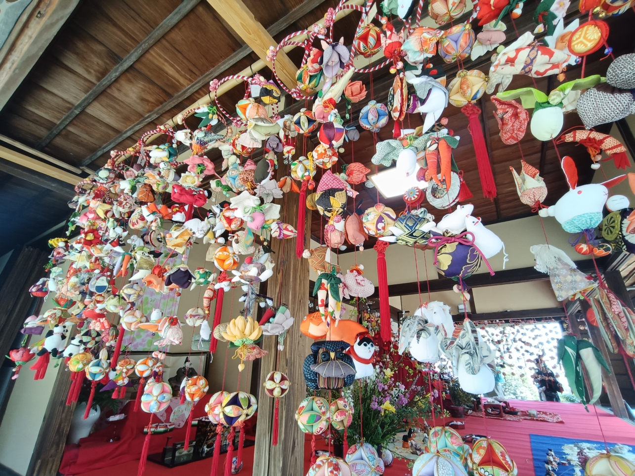 つるし雛と梅まつり【百草園】