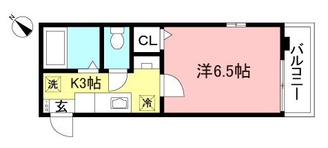 3階角部屋！日当たり良好【Sハイツ/小田急相模原】