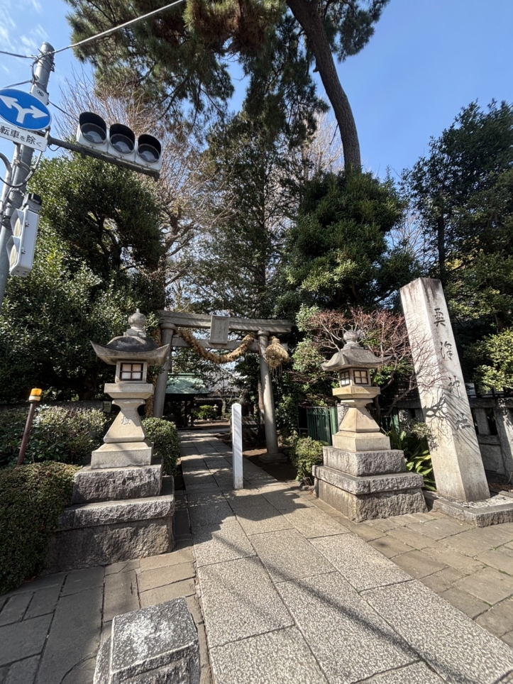 奥沢の癒しスポット【奥澤神社】