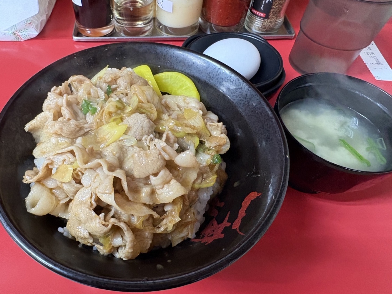 1号店すた丼♪