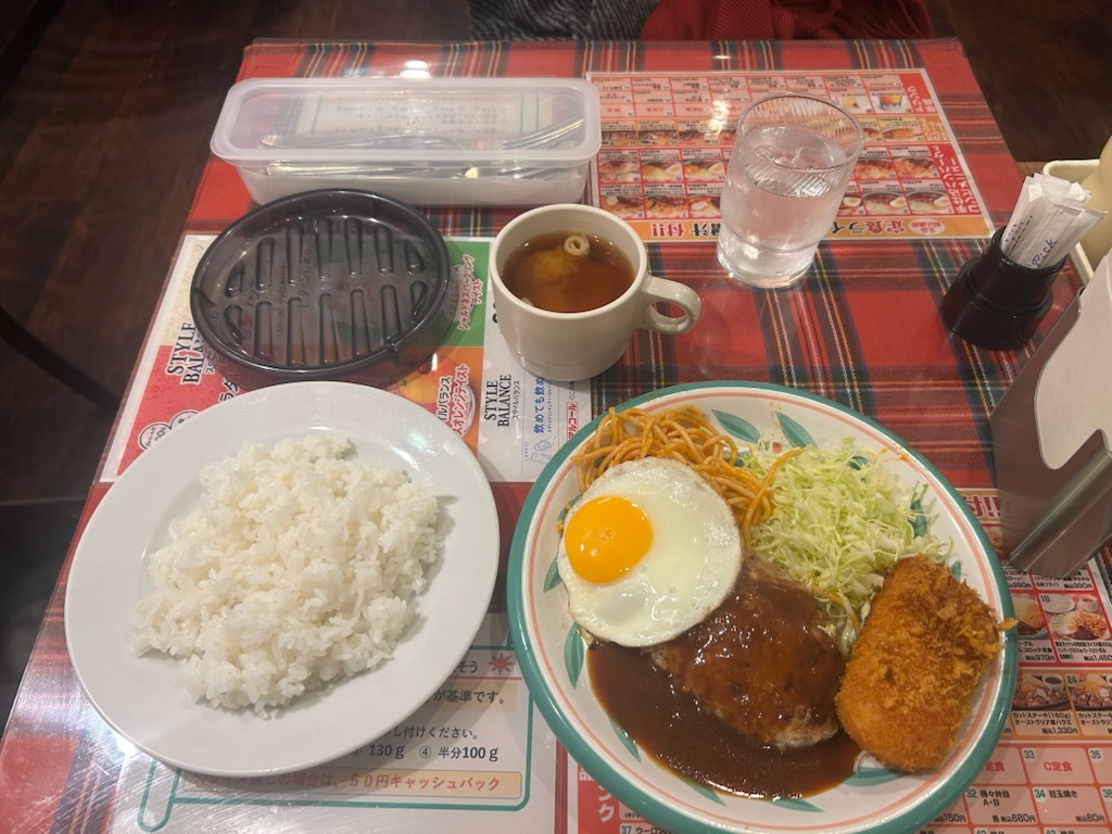 コスパ最高！大塚の人気洋食店・街のハンバーグ屋さん ＜大塚駅＞