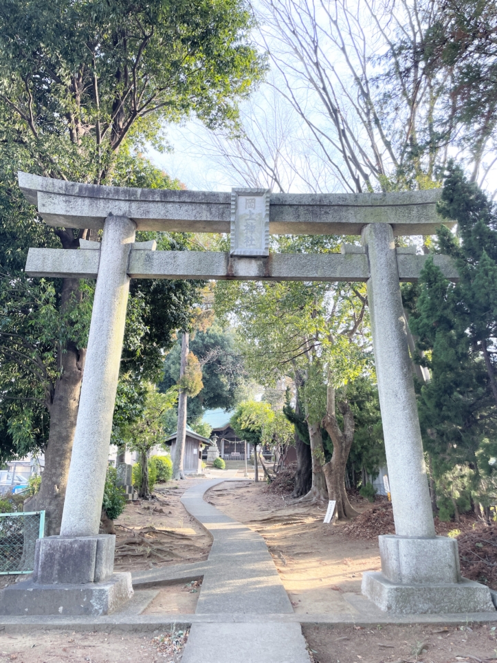 五つの神様が守る安らぎの社！岡上神社♪
