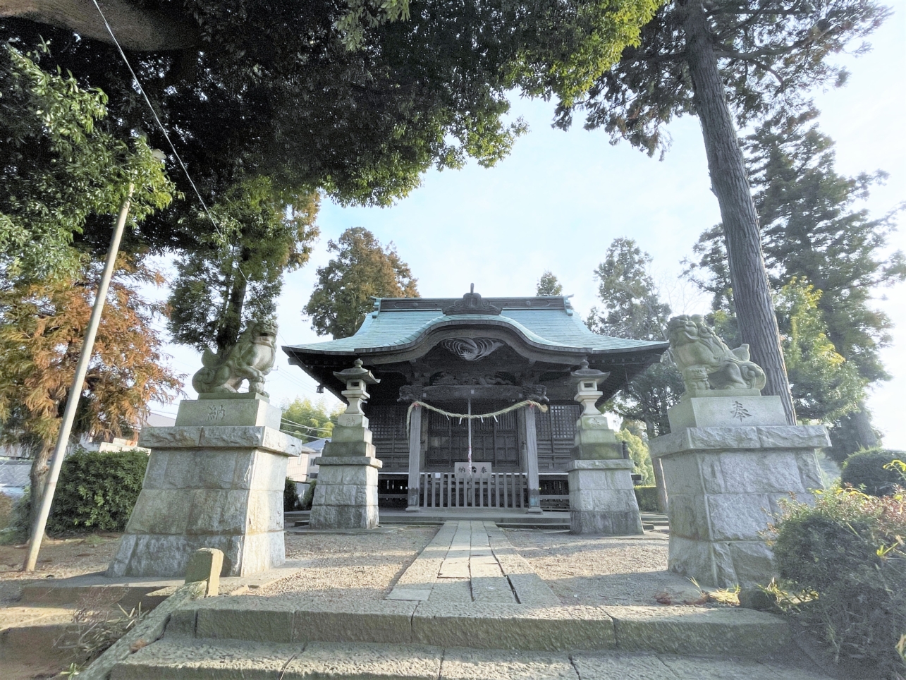 五つの神様が守る安らぎの社！岡上神社♪