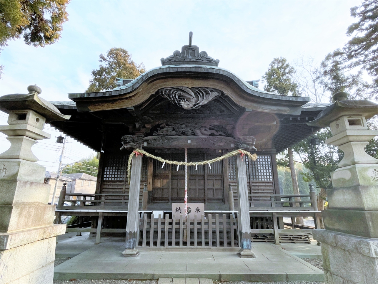五つの神様が守る安らぎの社！岡上神社♪